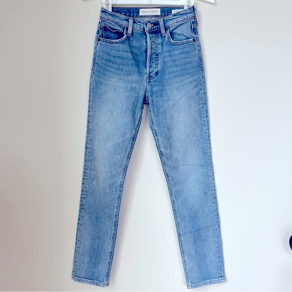 Aritzia Denim Forum The Yoko High Rise Slim Blue Jeans Size 25